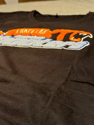 Camiseta Trapstar London Shooters Negra Bordada