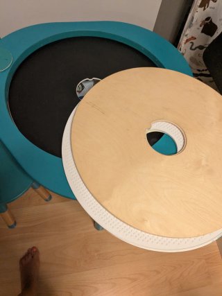 Mesa y 4 Sillas Infantiles Stokke