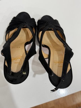 Sandalias Christian Louboutin Negras