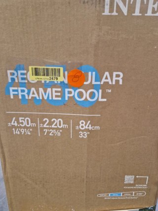 Piscina Rectangular Intex Frame Pool