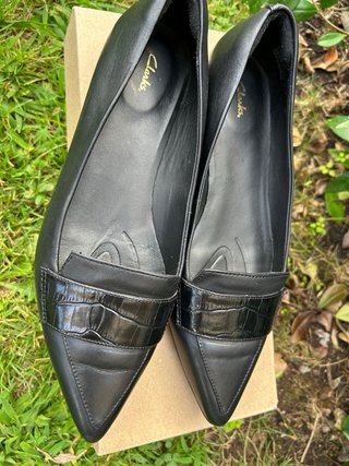 Zapatos Clarks Negros Talla 38