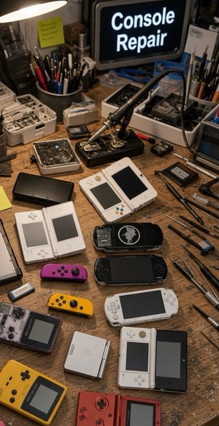 Reparación/limpieza y compra de consolas