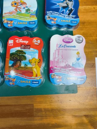 Lote 15 Juegos V.Smile Vtech Educativos