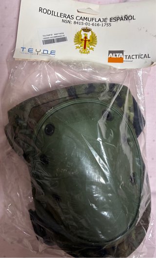 Rodilleras Teyde Camuflaje Español Militar