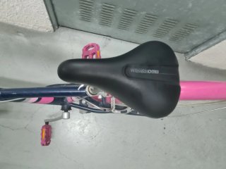 Bicicleta infantil Btwin original azul y rosa