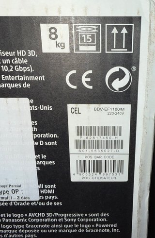 Sony BDV-EF1100 Home Cinema SIN ESTRENAR