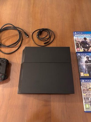 PS4 1TB Negra + 6 Juegos