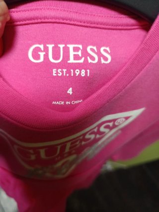 Vestito Guess bambina rosa tulle
