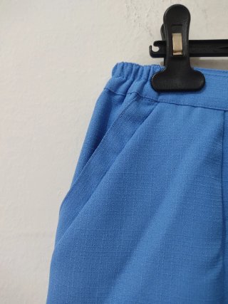 Falda Elegante Vintage talla 50 azul mujer 1 Uso
