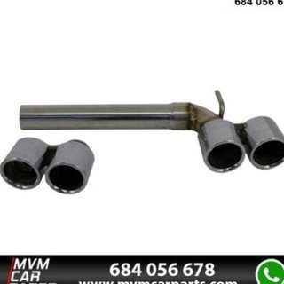 Silencioso escape trasero BMW Serie 3 F30 F31 look