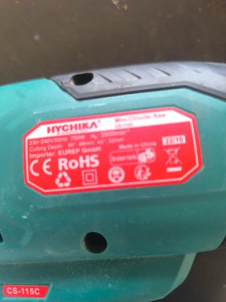Sierra circular HYCHIKA CS-115C