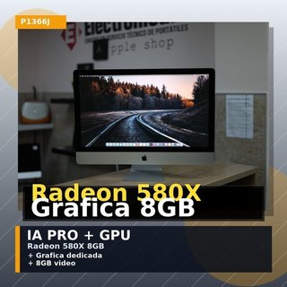 iMac 27 2019 i5 3.7 8GB RAM Radeon Pro 580X 8GB IA Pro grafica 8GB