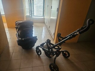Carro Jane Matrix 2 con silla de coche y cuco