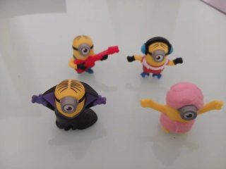 Lote 4 Figuras Minions