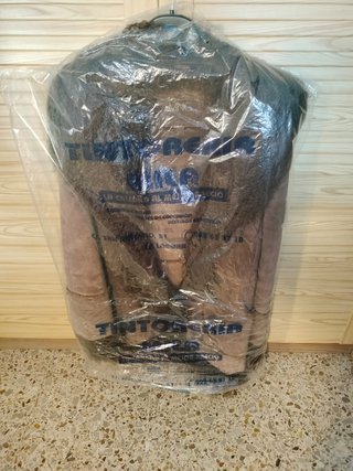 Chaqueta Piel MNG Vintage Marrón Auténtica