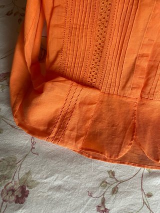 Camisa naranja Talla 38