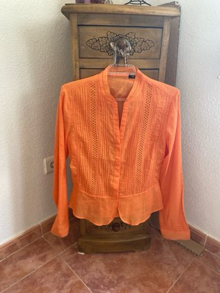 Camisa naranja Talla 38