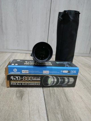 Objetivo LIGHTDOW 420-900mm Telefoto Zoom