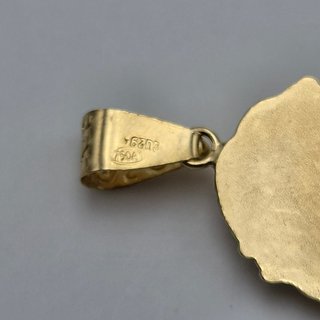 Colgante Oro 18k Rostro Cristo 1.74gr