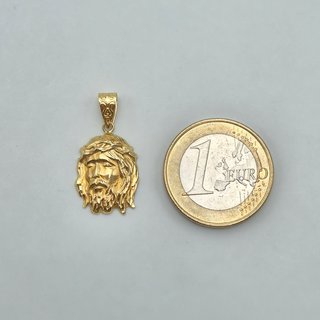 Colgante Oro 18k Rostro Cristo 1.74gr