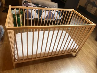 Cuna Ikea Madera pino