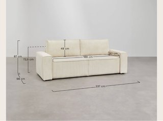 Sofá Cama Beige
