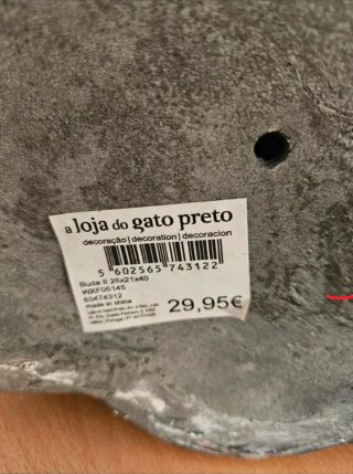 Figura Niño Buda Sentado