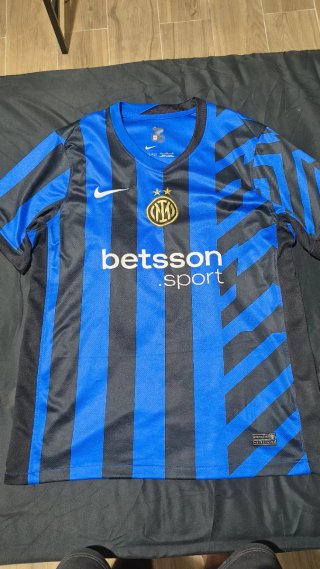 Camisola Inter Milan L Azul e Preta Nike