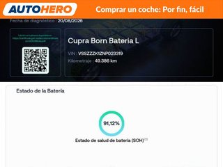 Cupra Born electric drive 170 kW