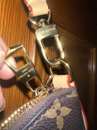 Bolso Louis Vuitton Marrón y Beige