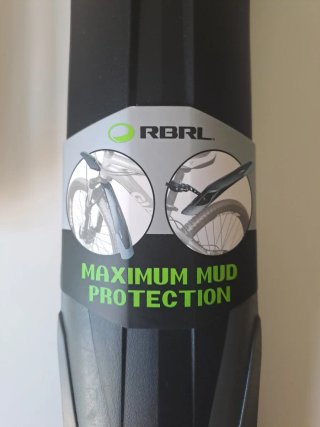 Guardabarros RBRL con luz trasera