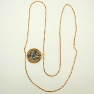 Cadena Barbada Oro 18K; 61cm; 2,06g.