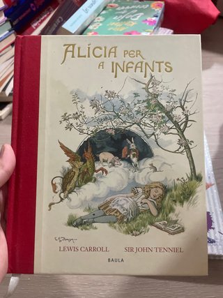 Alícia per a infants Lewis Carroll