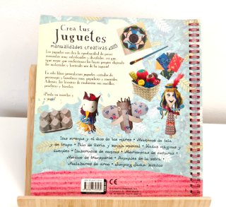 Libro de manualidades "Crea tus juguetes"