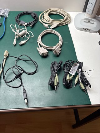 Lote Cables Informática y Adaptadores Varios