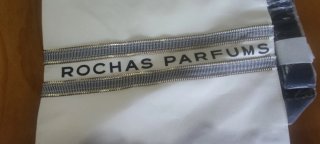 Bolso Rochas París Blanco y Dorado