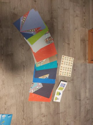 Djeco juego de papiroflexia, hacer aviones