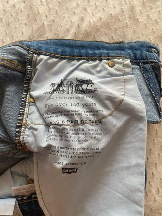 Pantalón Levis Hombre Azul