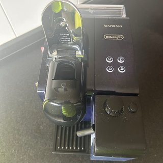 Cafetera Nespresso Negra/Azul