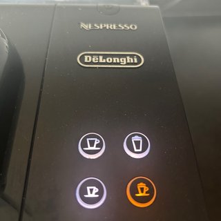 Cafetera Nespresso Negra/Azul