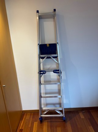 Escalera aluminio 5 peldaños Svelt