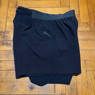 Scott Pantalones Cortos Deporte Hombre Negros