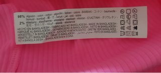 Top Zara Rosa Neón Talla L