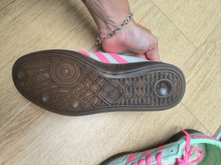 Adidas Spezial Verde y Rosa
