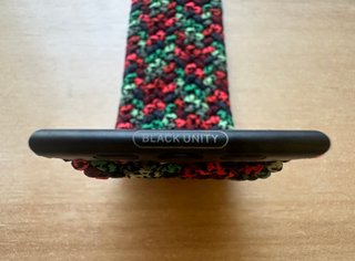Apple Watch 45mm. Black Unity 2026 Braided Loop 7