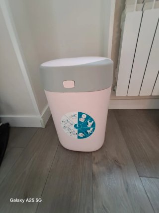 Papelera pañales Tommee Tippee rosa