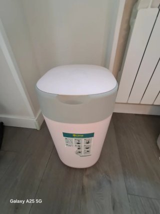 Papelera pañales Tommee Tippee rosa