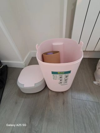 Papelera pañales Tommee Tippee rosa