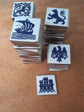 Azulejos Keraben Heráldicos Años 70