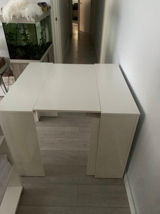 Mesa modular blanca